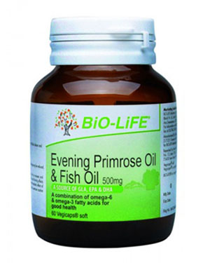 รูปภาพของ Bio-Life Evening Primrose Oil & Fish Oil 500mg. 60cap